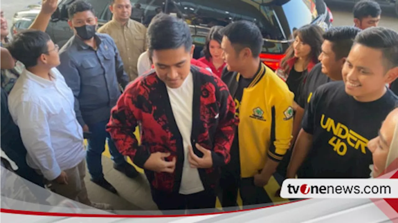 Ketua Umum Partai Solidaritas Indonesia (PSI) Kaesang Pangarep Kunjungi DPP Golkar