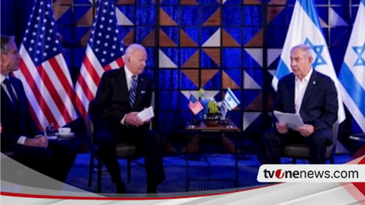 Temui Netanyahu, Joe Biden Sebut Bukan Israel yang Rudal RS Al Ahli Gaza