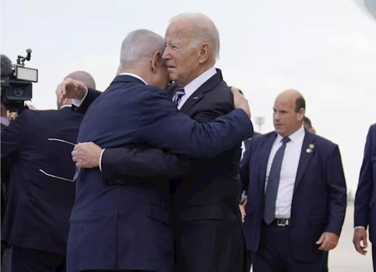 Biden respalda la versión israelí sobre el bombardeo al hospital en Gaza y arremete contra Hamás