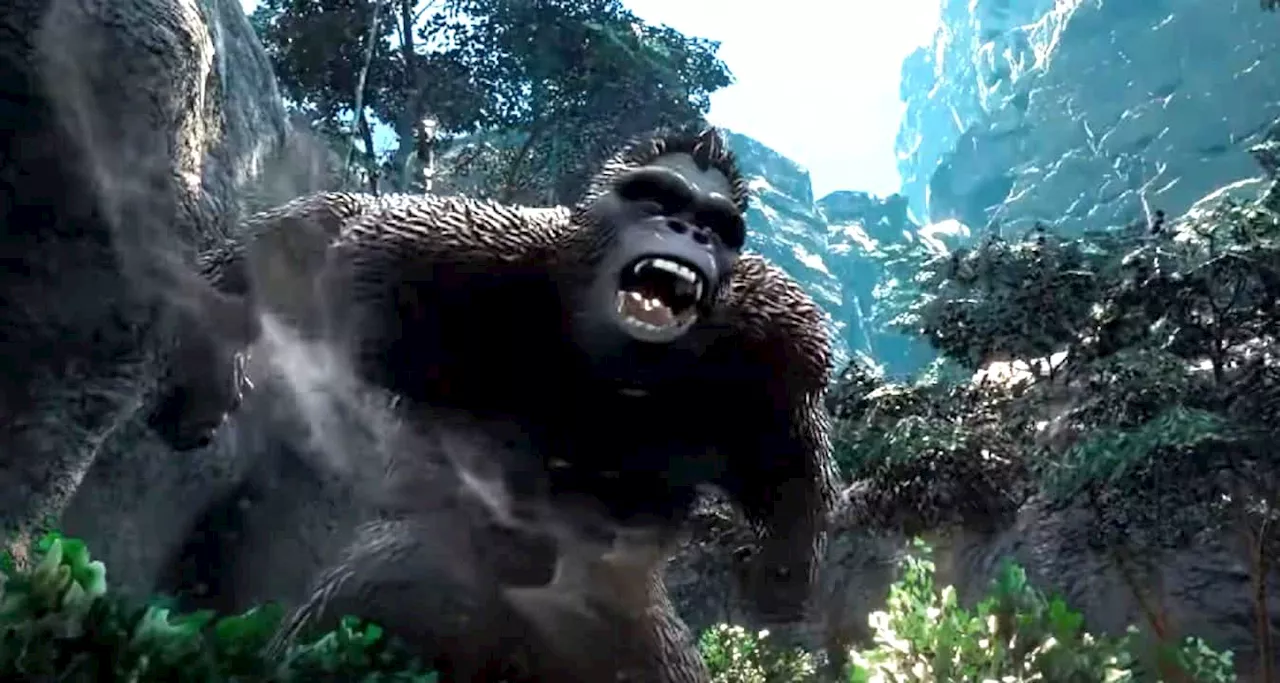 King Kong 2005 movie game is 10/10 masterpiece next to Skull Island Rise of Kong