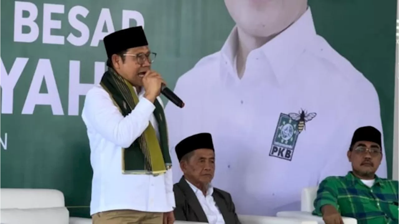 Sebelum ke KPU, Cak Imin Sambangi Anies Baswedan di Kediamannya