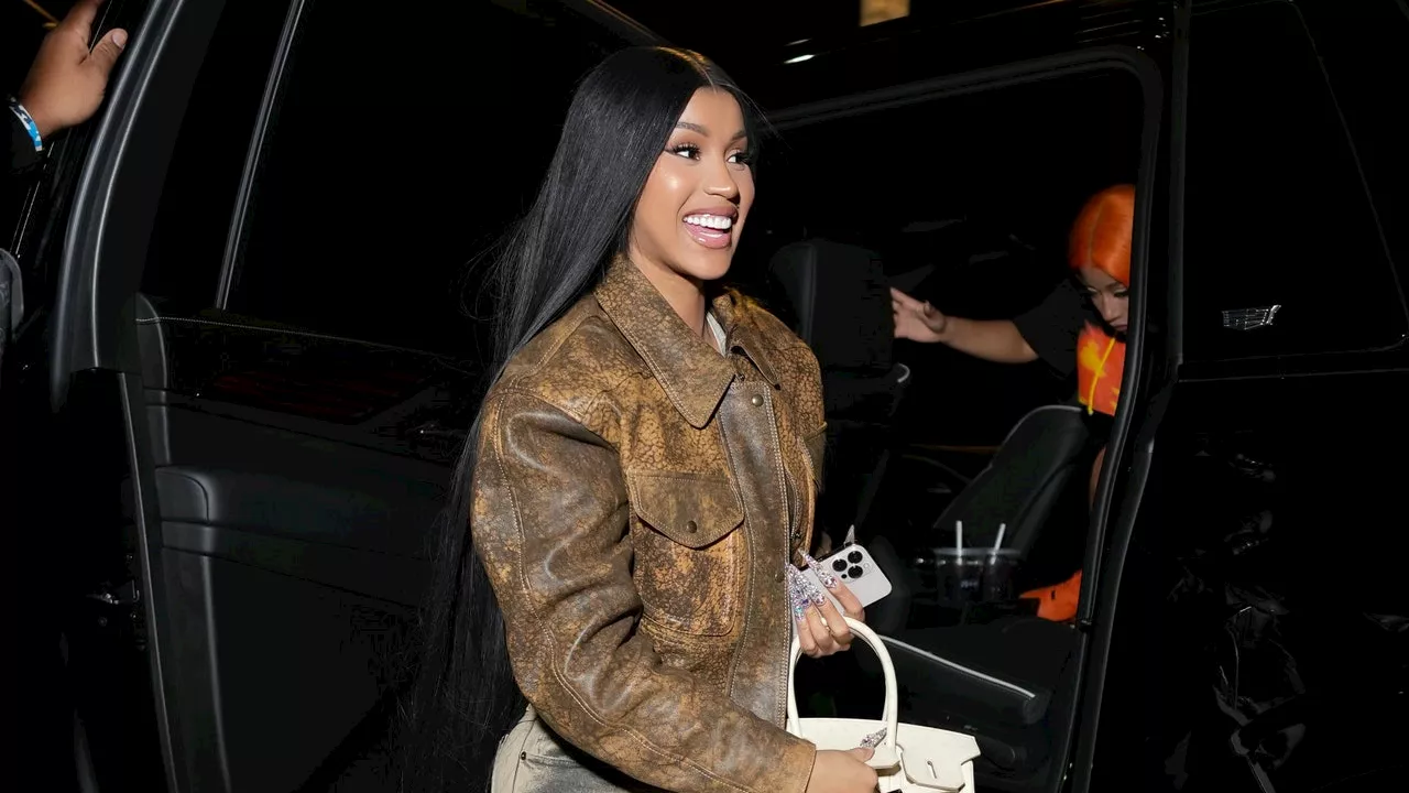 Cardi B Embraces the Hottest Shoe of the Moment