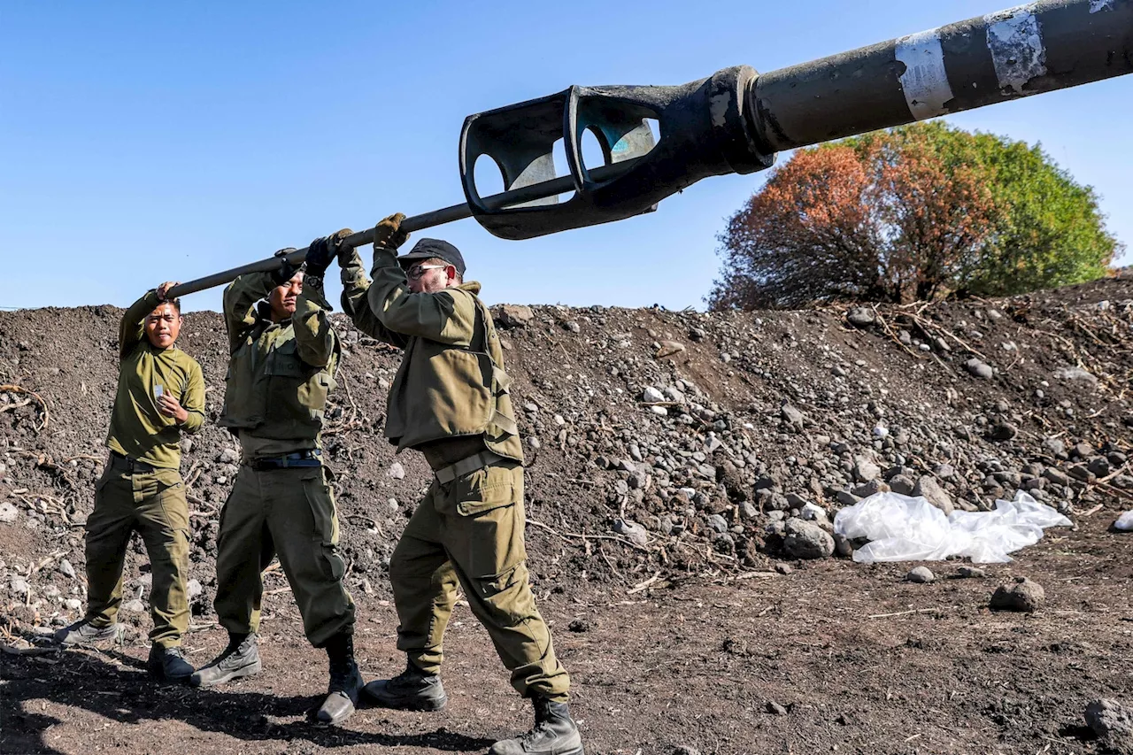 On Israel’s northern border, Hezbollah missiles fly and civilians flee