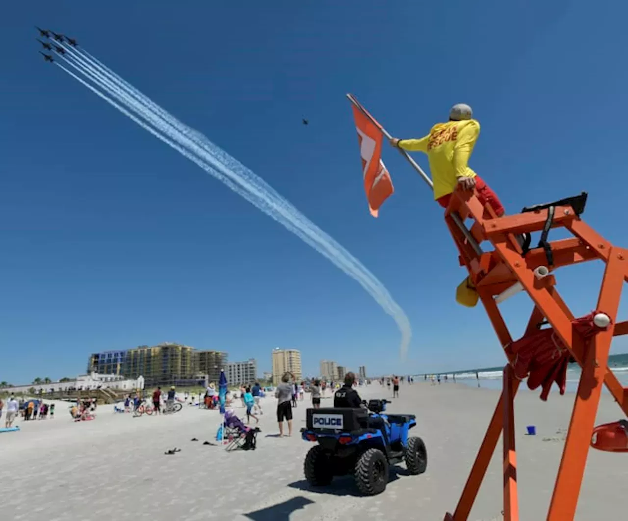 Free ‘Sea and Sky Air Show’ returns to Jacksonville Beach this weekend