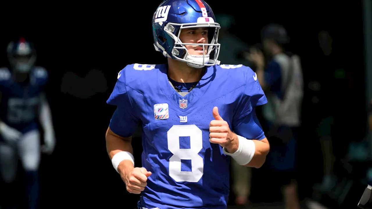 Daniel Jones returns to Giants practice after missing Week 6