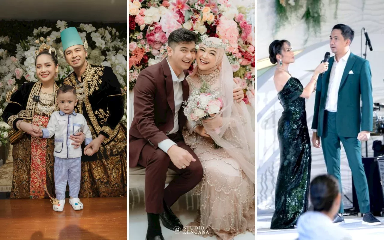 Raffi Ahmad & Nagita Slavina Nikah Ulang, 8 Potret Artis Gelar Pesta Mewah Rayakan Anniversary