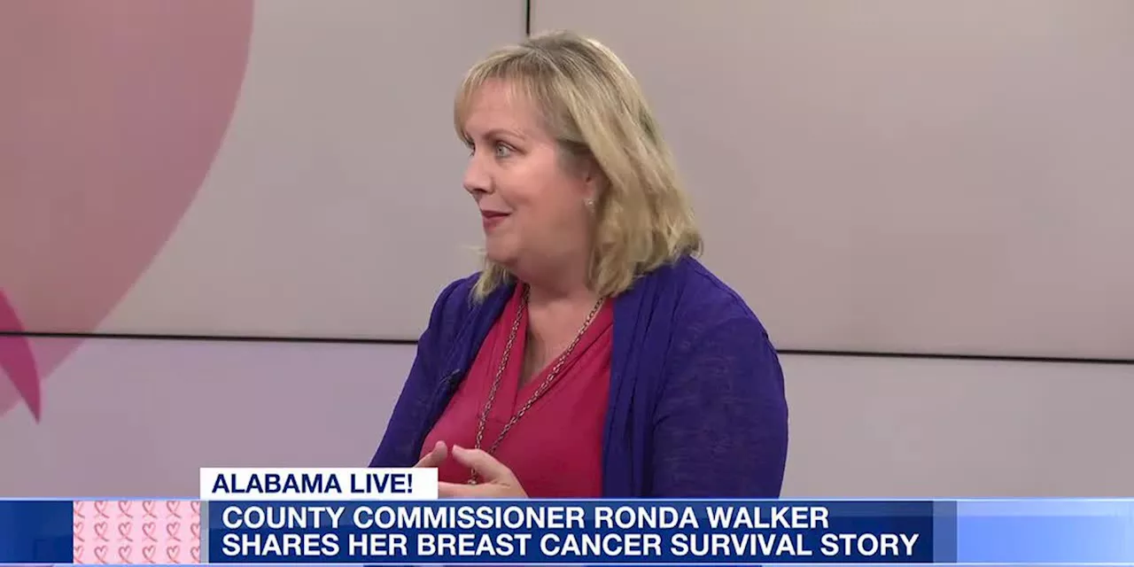 Montgomery County Commissioner Ronda Walker shares her breast cancer survival story