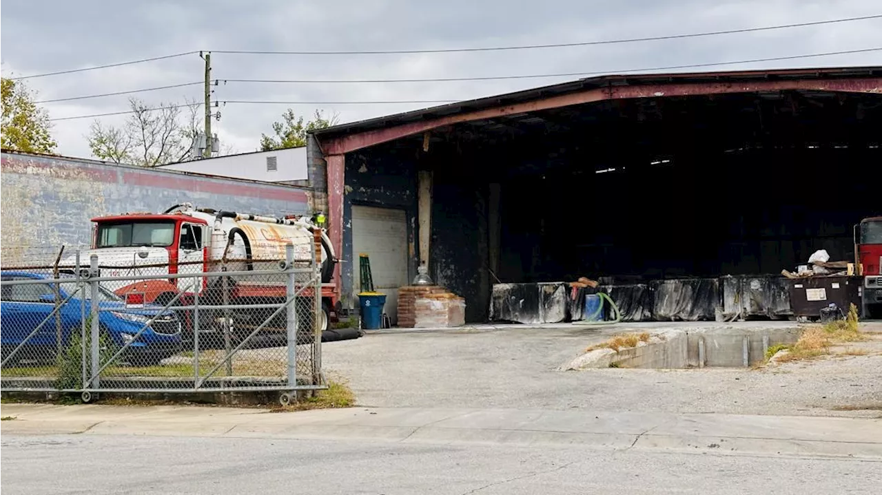 Fountain Square neighbors concerned about odor, leaking waste from nearby business