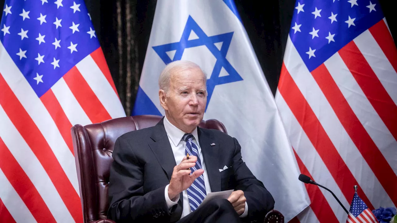 President Biden signaling two goals for Gaza in Israel visit