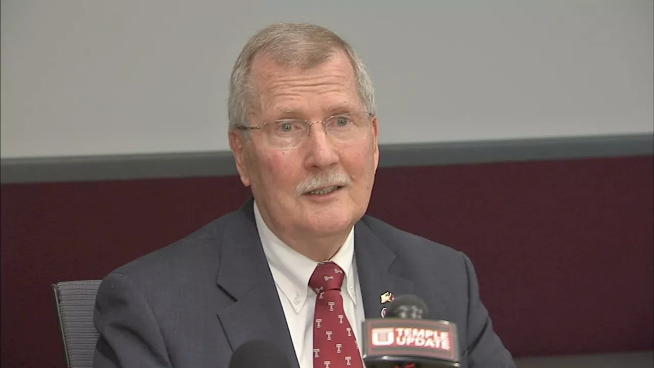 Current Temple University president discusses campus challenges, search for new leadership