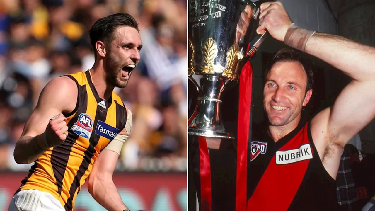 Returning Hawk Jack Gunston joins Tim Watson in most obscure AFL trade stat