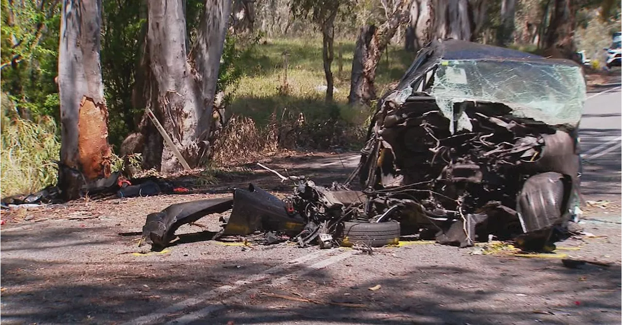 Three fight for life after Indonesian man dies in horror Adelaide Hills crash