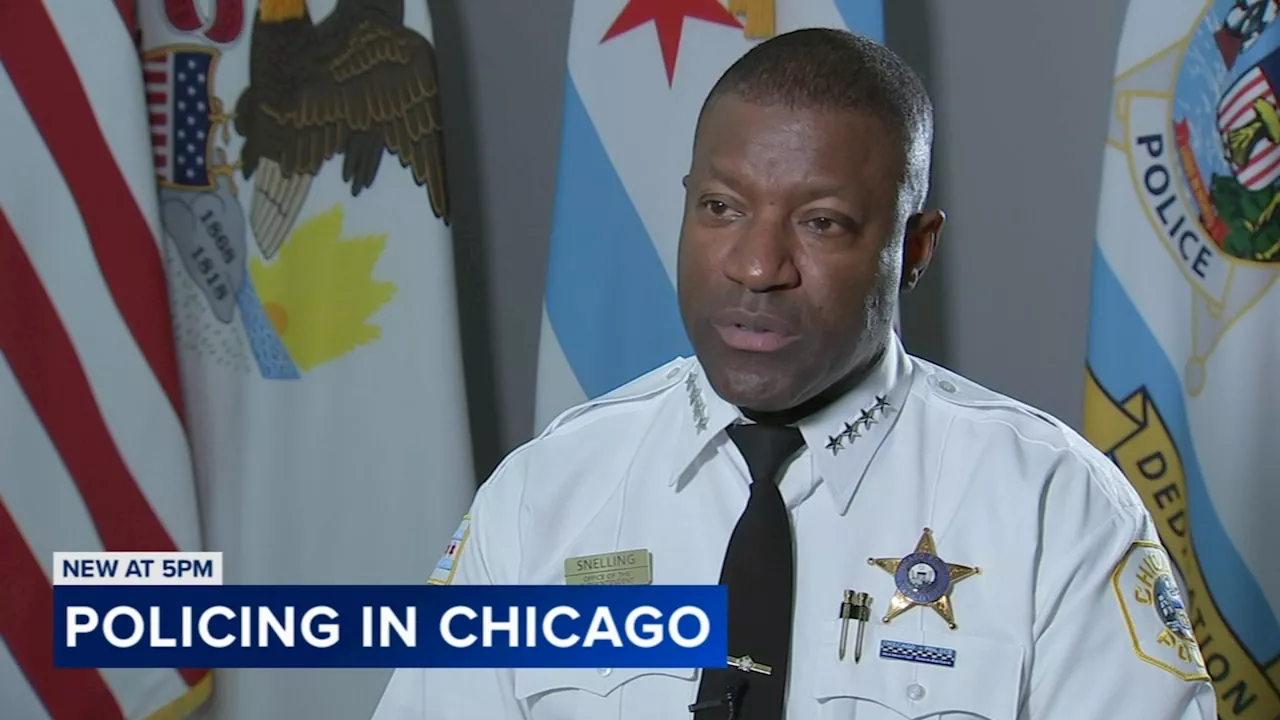 Chicago police Supt. Larry Snelling reflects on first 3 weeks on the job