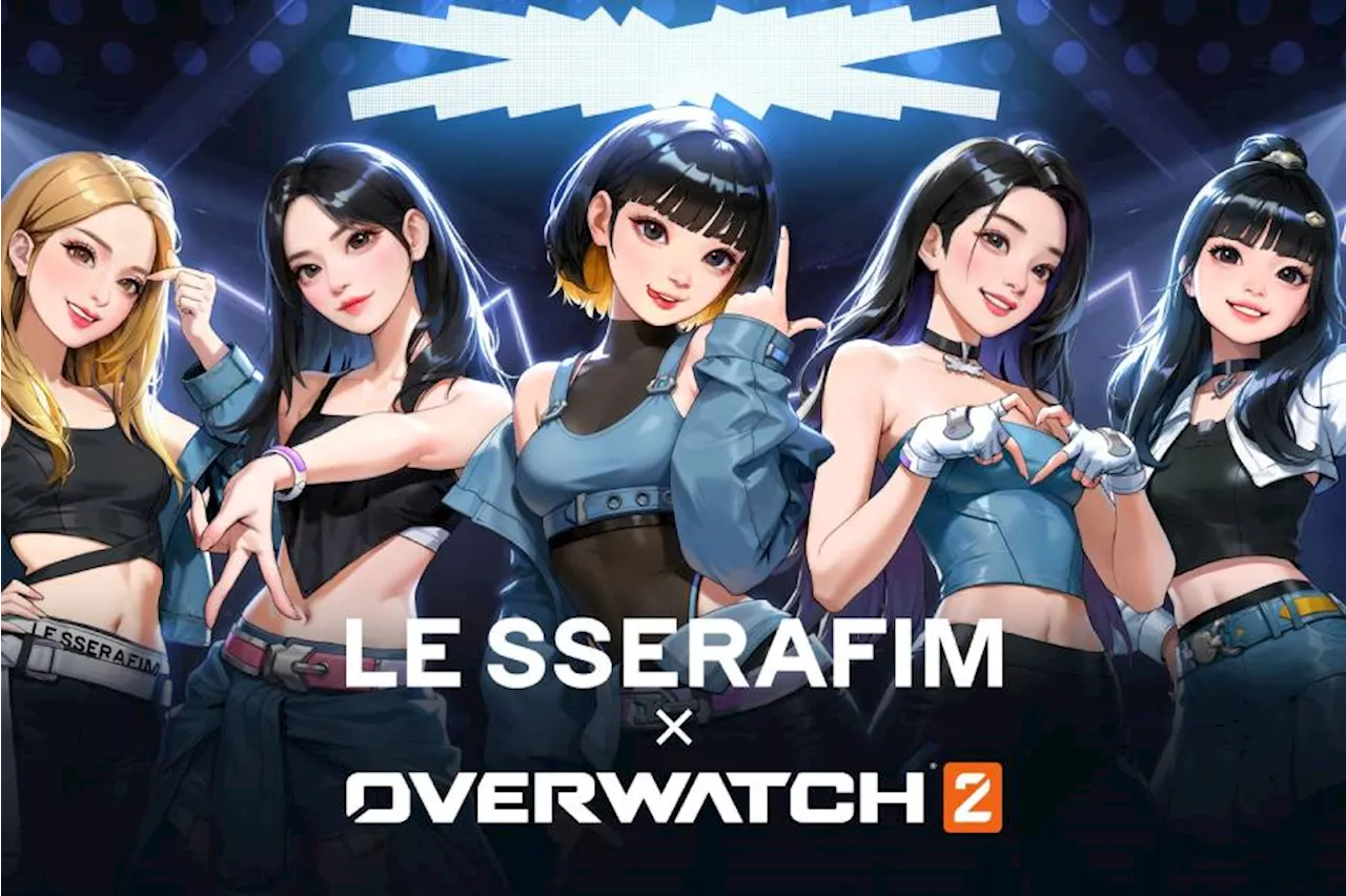 Overwatch 2 to collab with K-pop group LE SSERAFIM