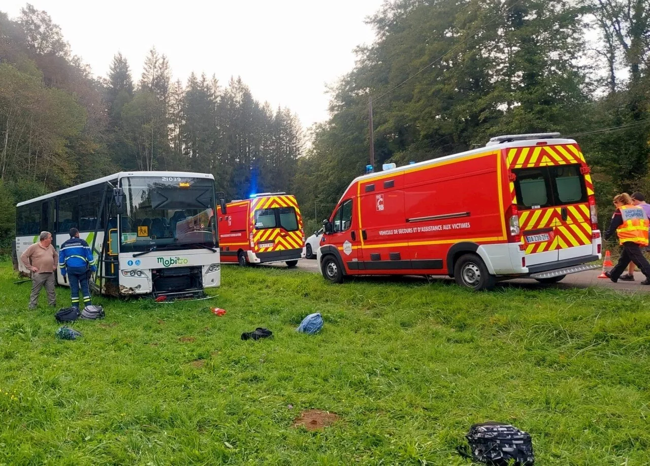 Accident de bus scolaire à Vosbles-Valfin : le pire a été évité grâce au chauffeur