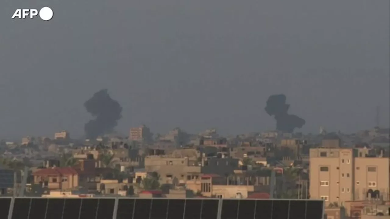 Israele e Hamas si scambiano missili a Rafah