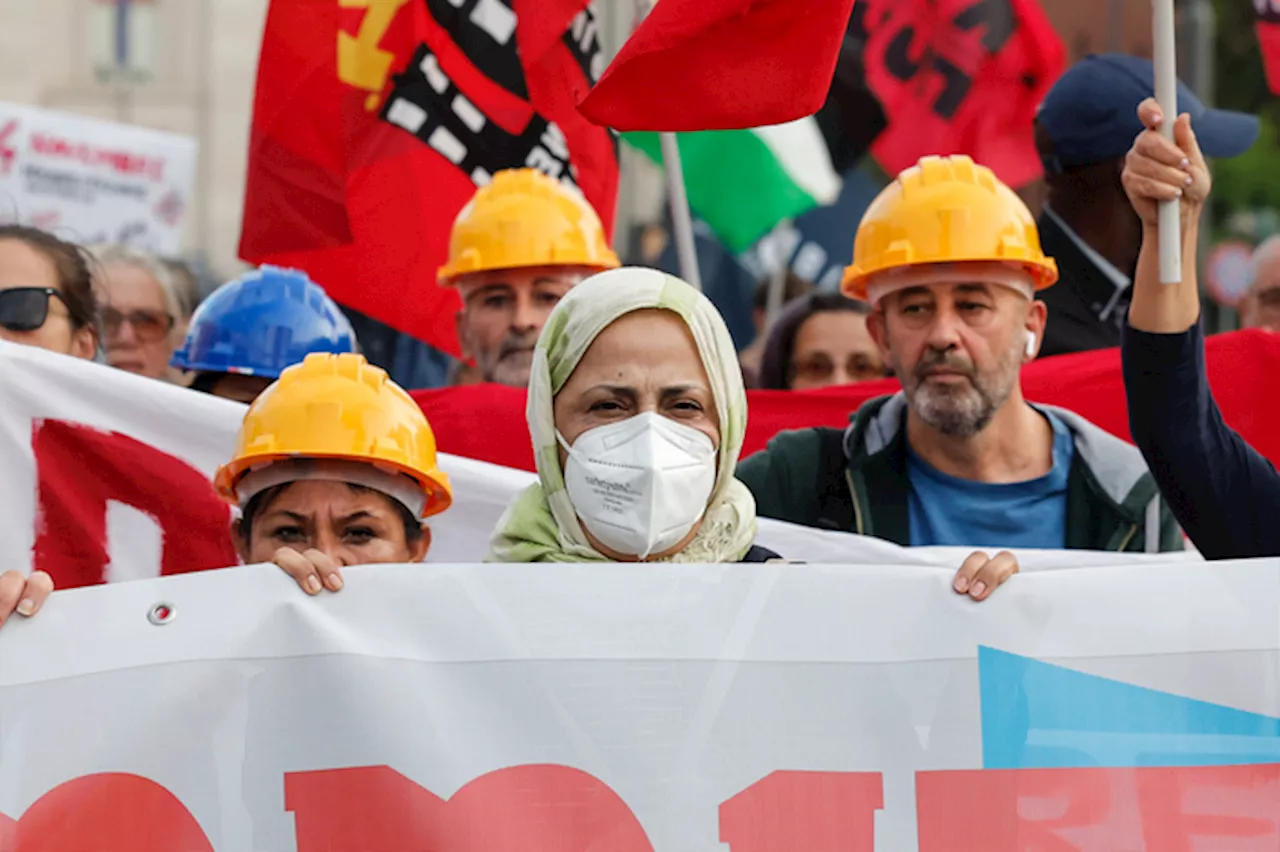 La manifestazione ASIA-USB per il diritto alla casa