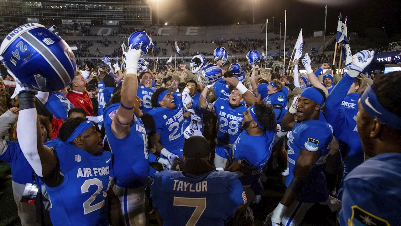 Unbeaten and nationally ranked, No. 22 Air Force focuses on always crucial clash with Navy