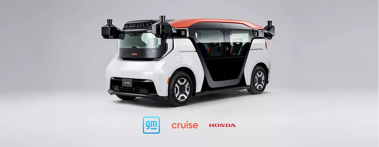 Cruise is developing a new Origin robotaxi that will launch in Tokyo in 2026