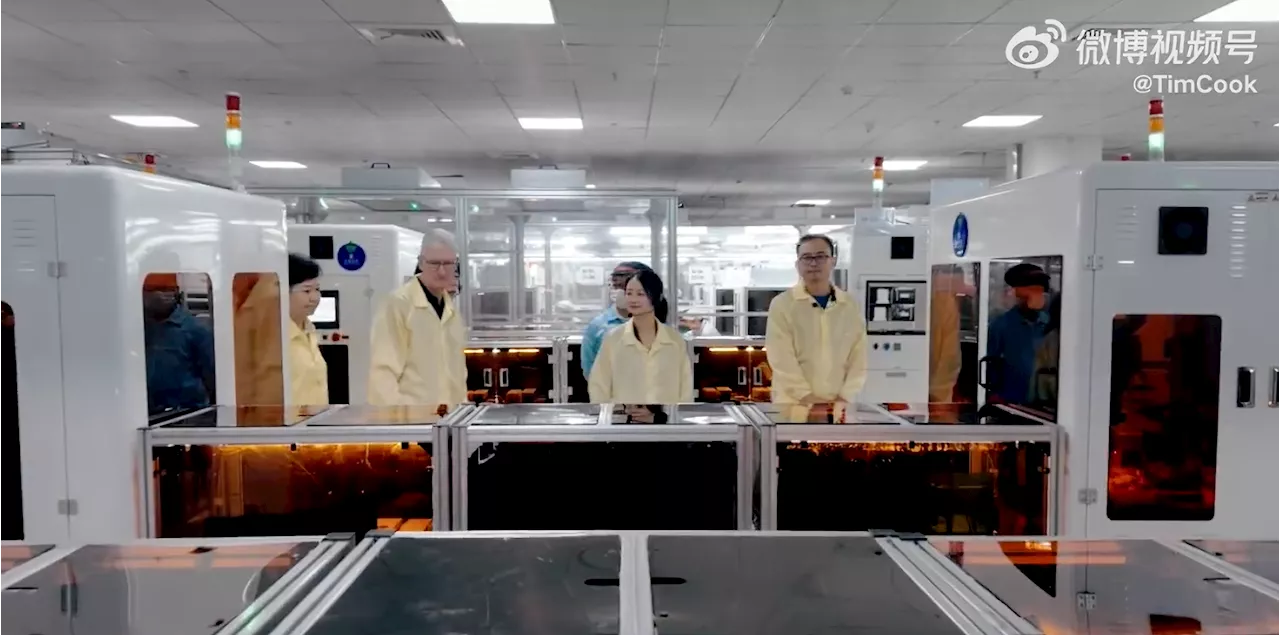 Tim Cook visits Apple Vision Pro manufacturer ahead of 2024 release