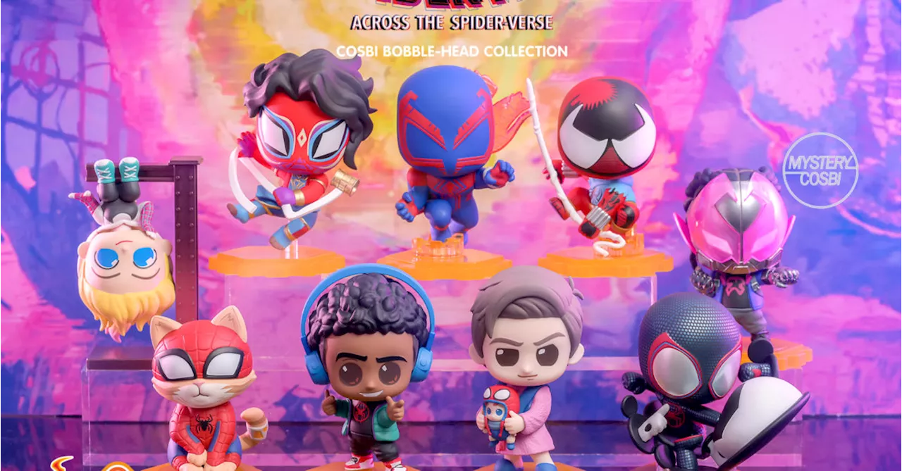 Hot Toys Debuts Spider-Man: Across The Spider-Verse Cosbi Collection 