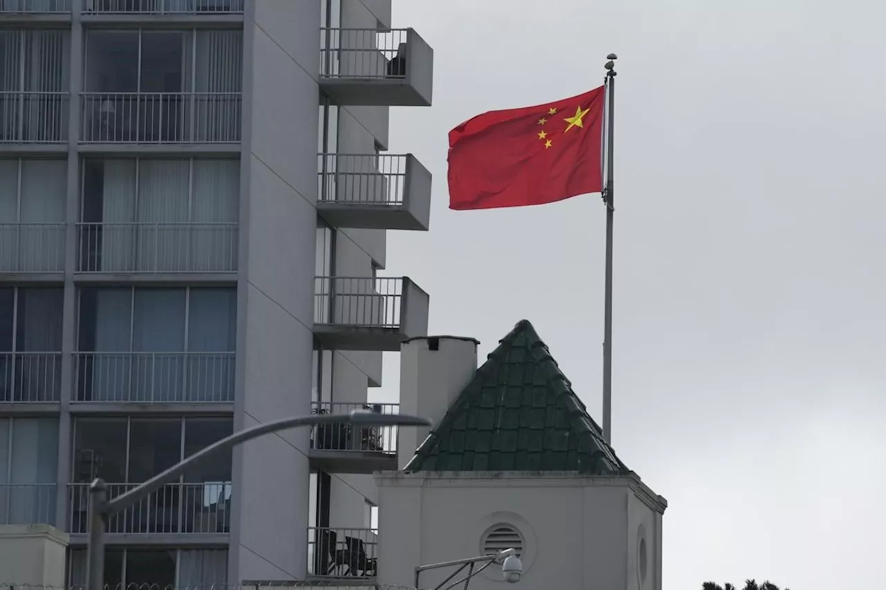 Suspect who crashed into Chinese Consulate in San Francisco armed with knife, crossbow