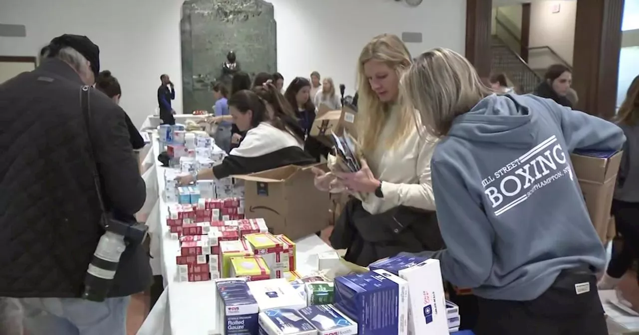 New York City temple collects medical supplies to send to Israel