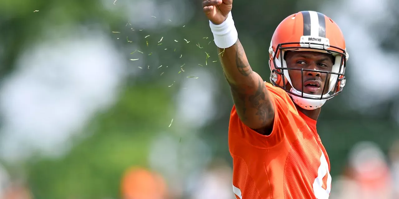 Deshaun Watson practices Thursday with Browns