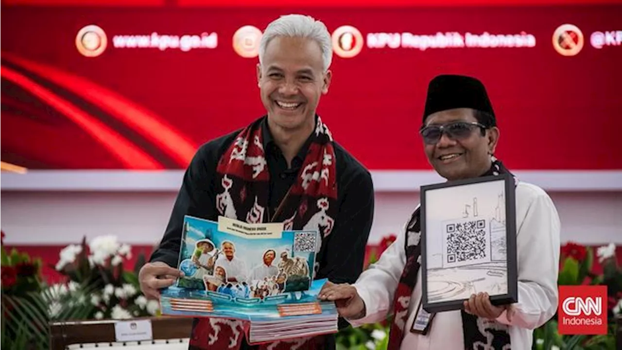 Data Elektabilitas Ganjar & Mahfud sebagai Capres-Cawapres