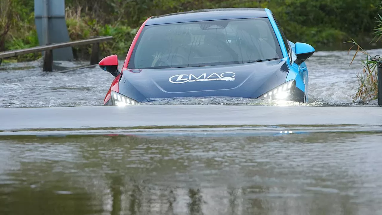 Entire Scottish town is evacuated as Britain braces for Storm Babet: Flood barriers are set up,...