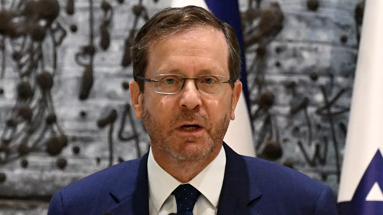 President of Israel Isaac Herzog blasts the BBC as 'atrocious' for refusing to brand Hamas as...