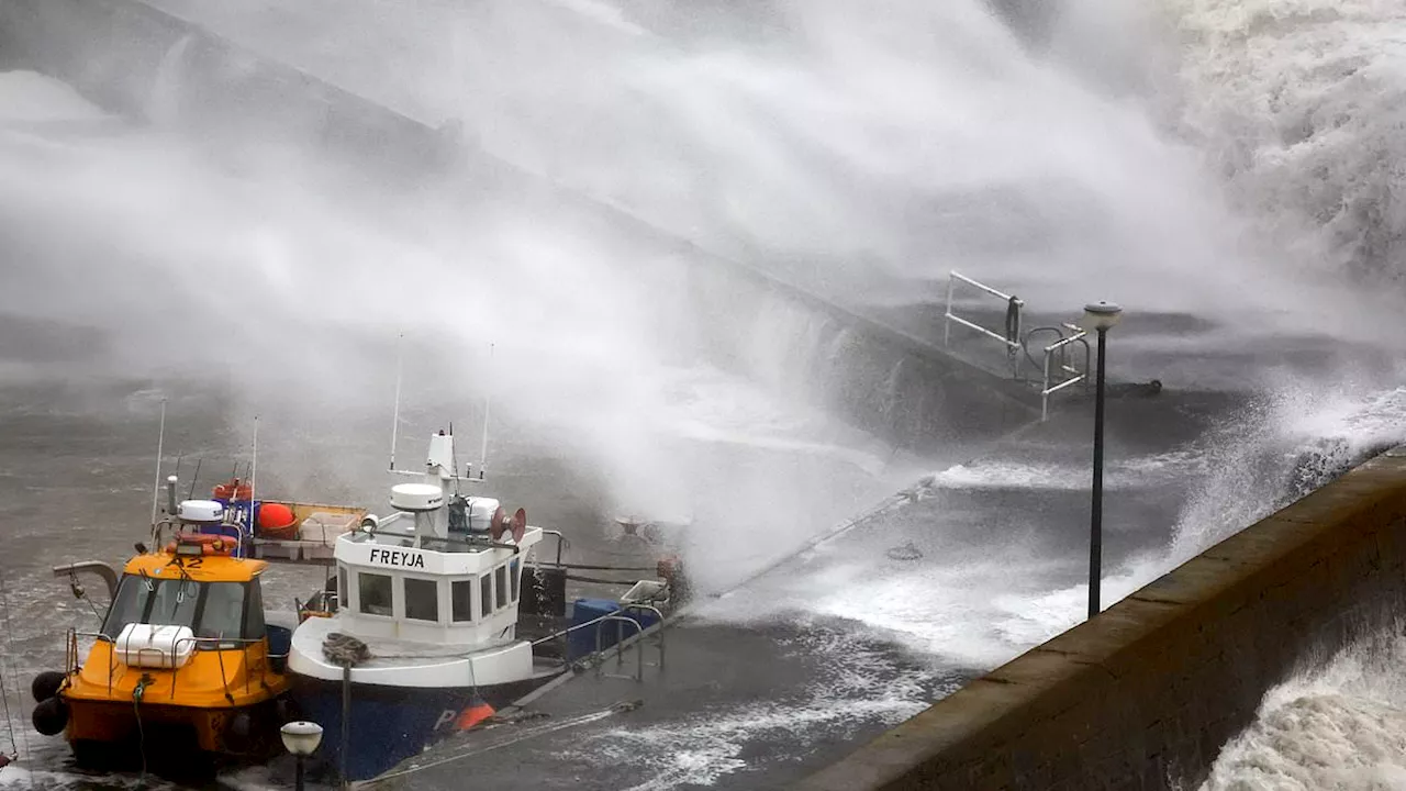 Storm Babet claims first victim as woman, 57, is swept to her death in river: Torrential rain and...