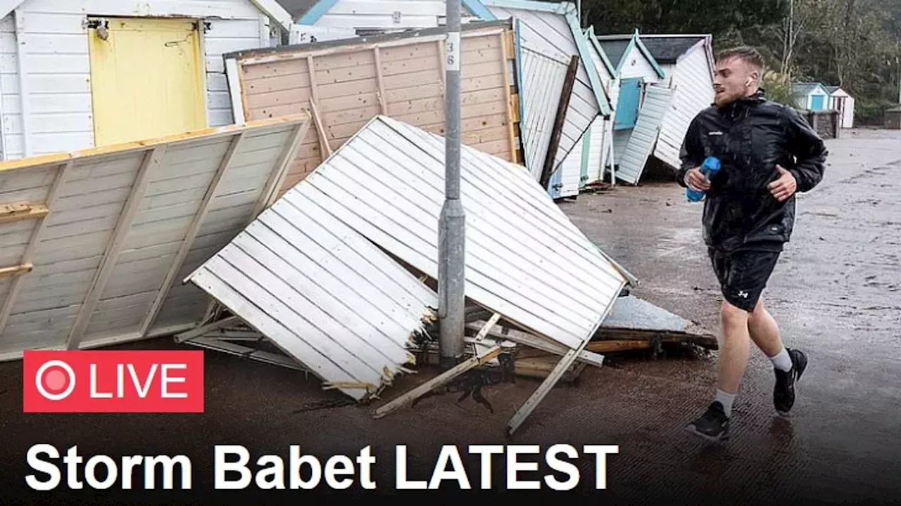 Storm Babet Live Met Office Issues Red Weather Warning Across The Uk