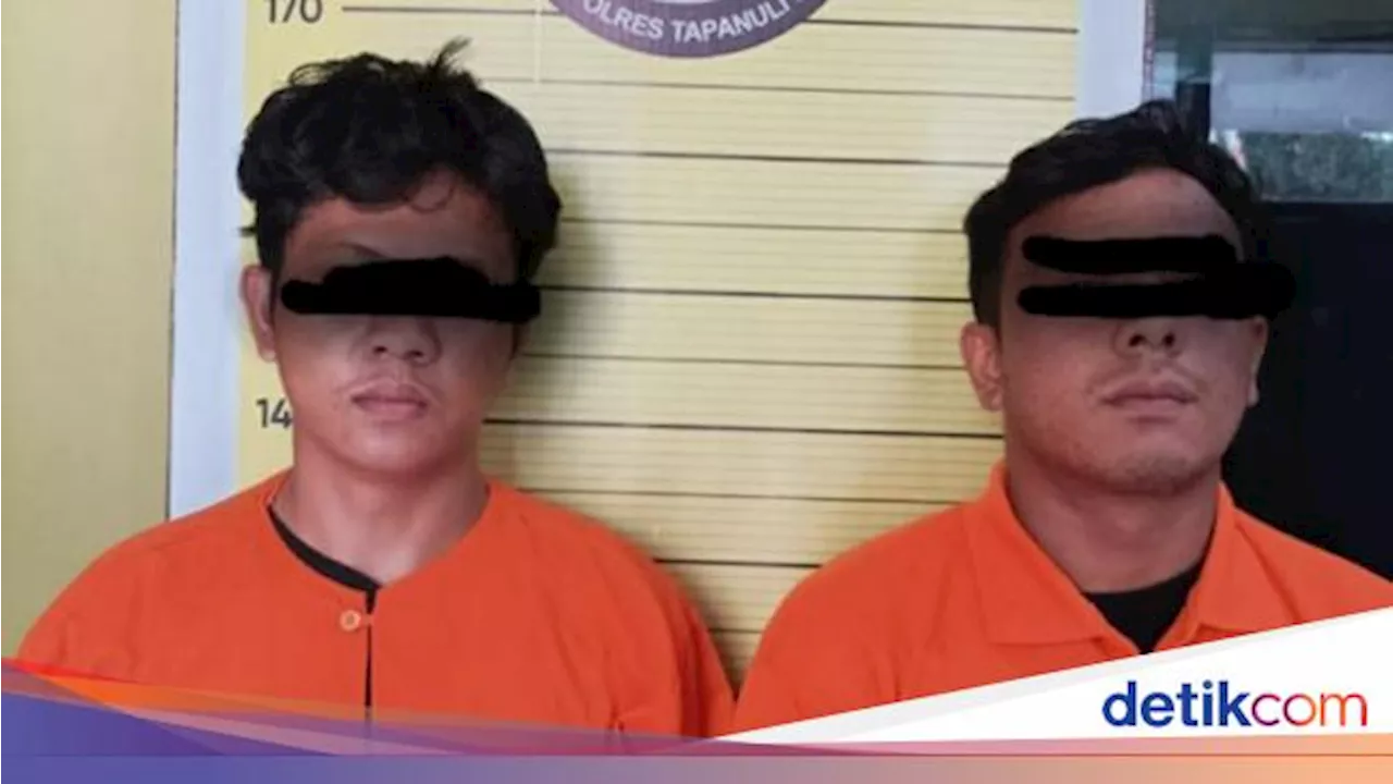 2 Pria Bawa Narkoba Ditangkap usai Tabrak Mobil Polisi dan Angkot di Taput