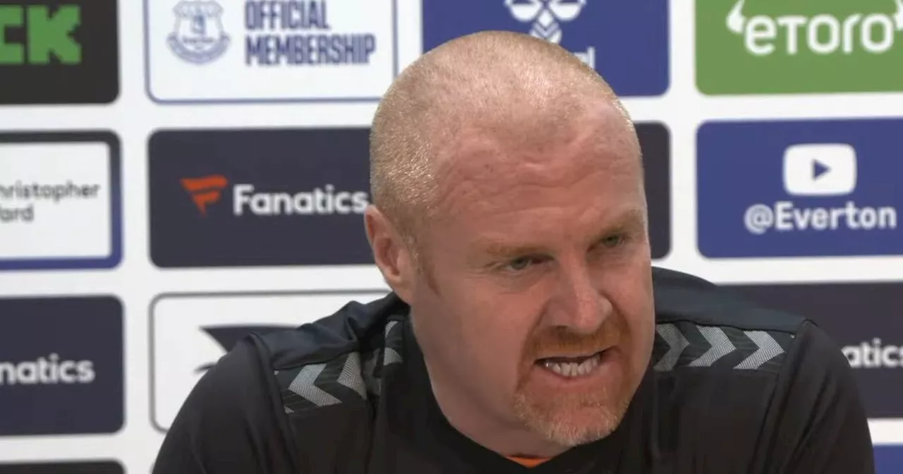 Sean Dyche press conference LIVE - Everton team news, 777 takeover update, Liverpool injury latest