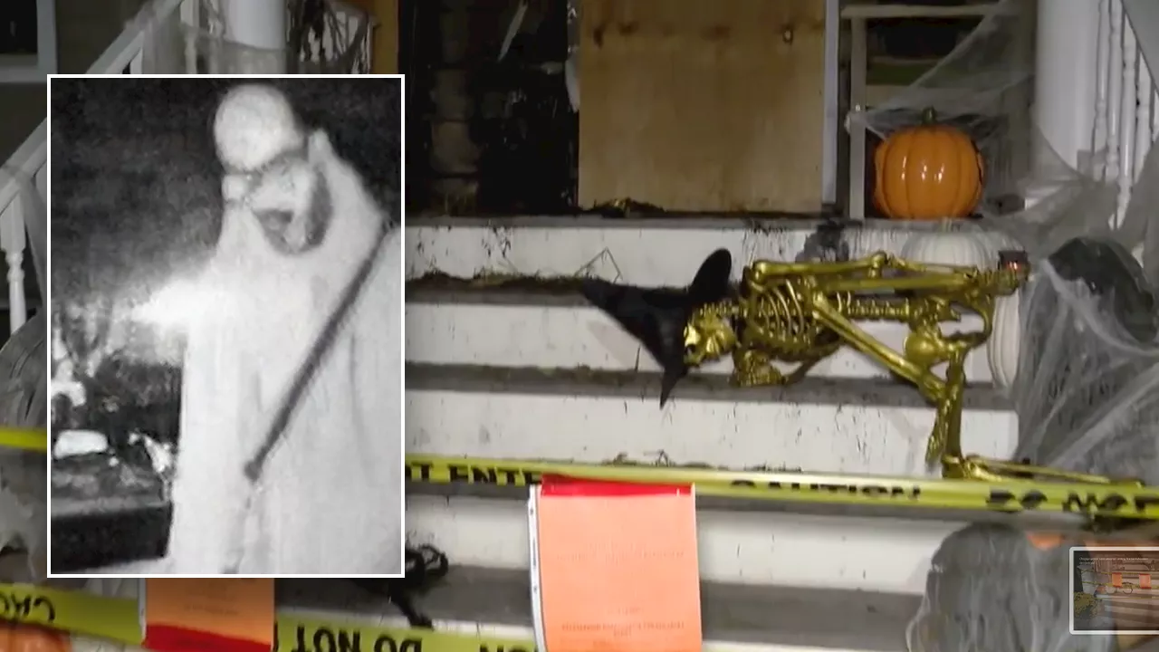 Halloween horror as arsonist targets homes with holiday spirit: cops