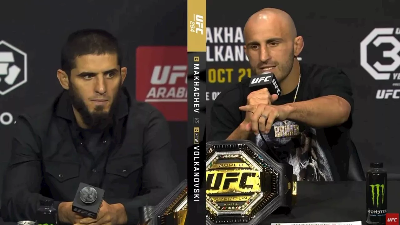 ‘I don’t get it’: Volk baffled by journo question as Aussie booed in fiery UFC presser