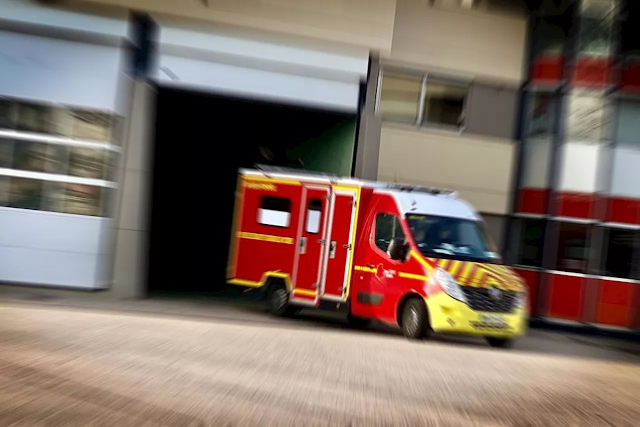 Grave accident de la route à Forgès en Corrèze