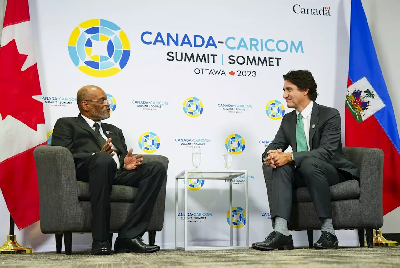 Trudeau chastises Haiti elite, Caribbean leaders urge more private investment