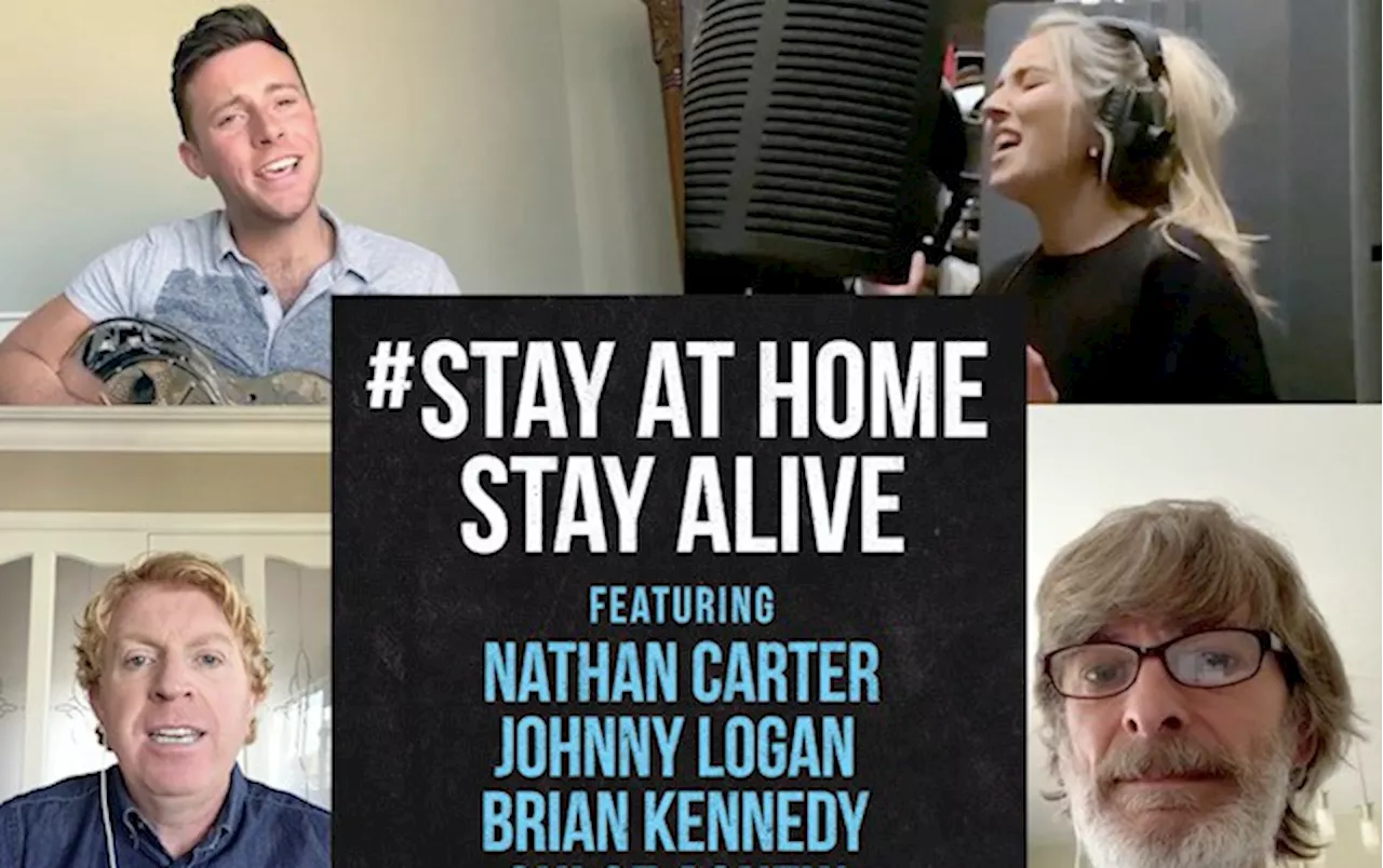 Nathan Carter has recorded a special #StayAtHome song and it features Johnny Logan