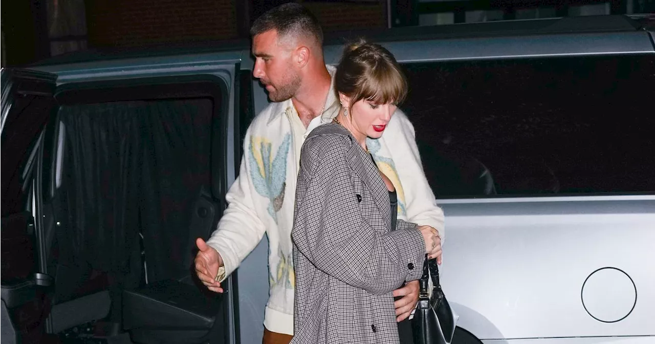 Travis Kelce Denies ‘Pushing’ Away Taylor Swift’s Security To Open Car Door For Her