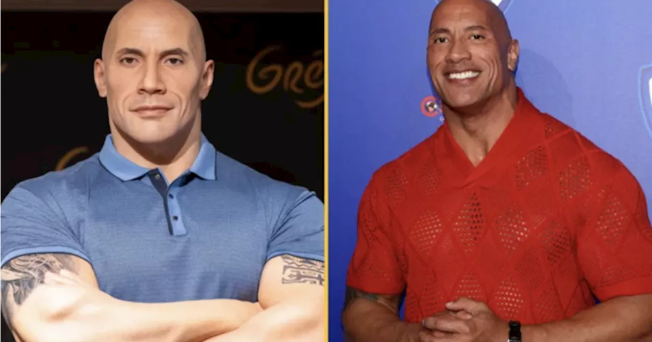 Fans think something is missing from the new Dwayne Johnson waxwork