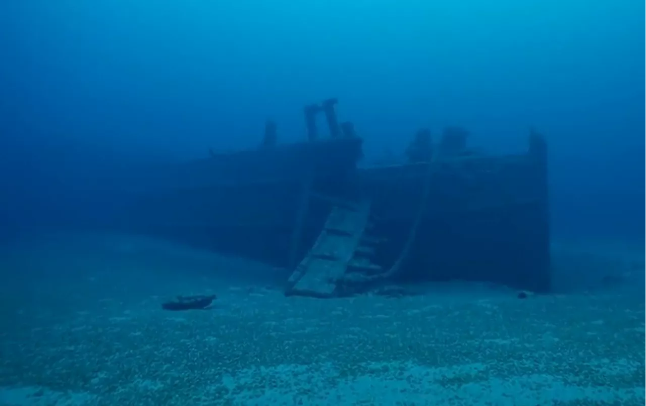 Desaparecido há mais de 100 anos, navio é encontrado no fundo do mar nos EUA; vídeo