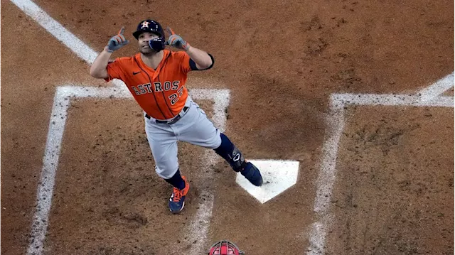 ALCS: José Altuve and Astros beat Rangers in Game 3 - Los Angeles