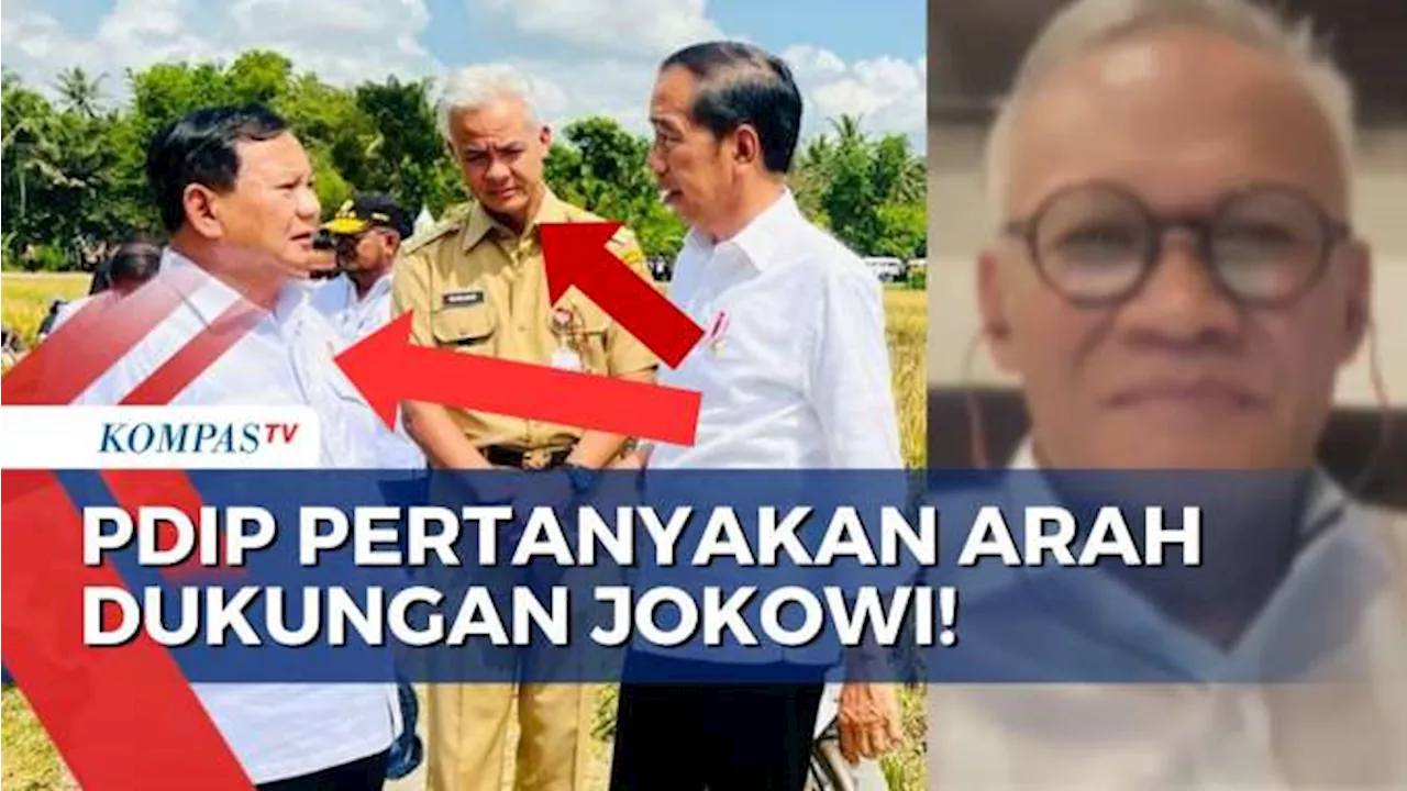 PDIP Pertanyakan Arah Dukungan Presiden Jokowi, Ini Kata Politisi Senior Aria Bima!