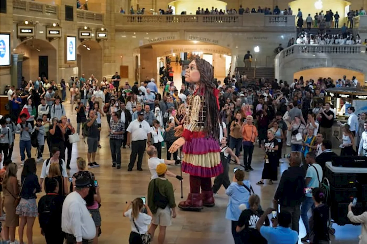 Little Amal, a 12-foot puppet of a Syrian refugee, to visit San Antonio this weekend