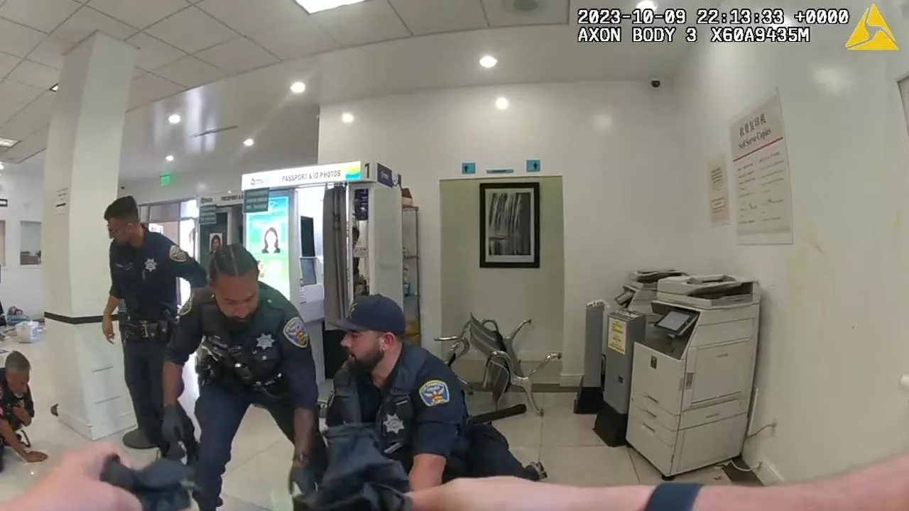 Body cam video, 911 call released from shooting at SF's Chinese consulate