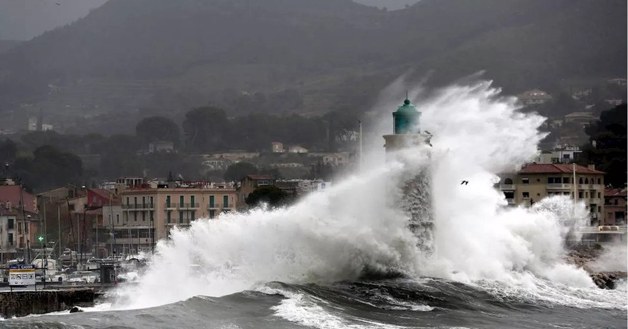 Vigilance orange : des vagues pouvant atteindre 4 mètres attendues sur le littoral des Bouches-du-Rhône