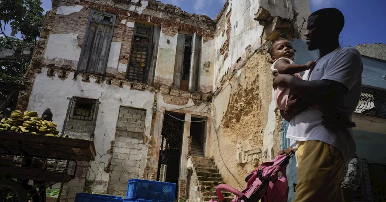 Havana’s once-stately homes crumble as their residents live in fear