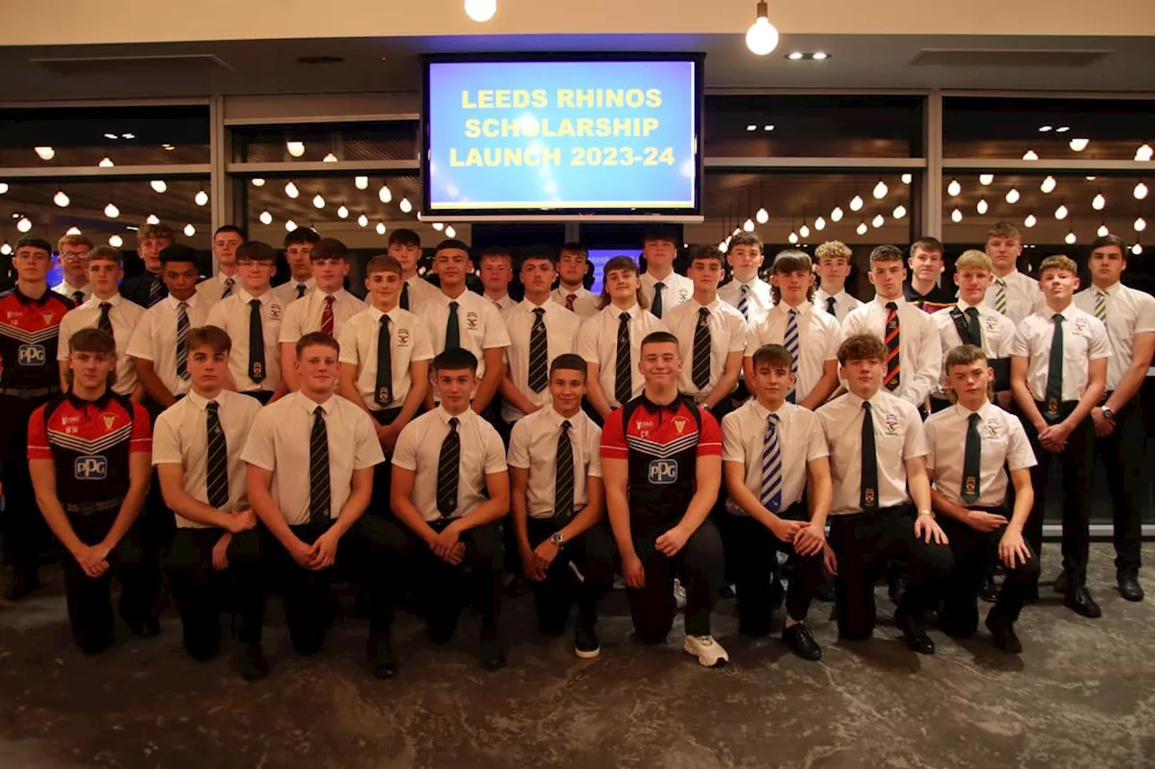 Stars of the future revealed as Leeds Rhinos announce 'most exciting' scholarship intake